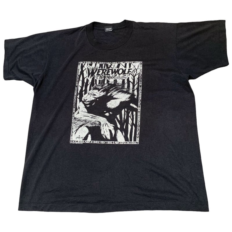 90's VINTAGE WEREWOLF T-SHIRT | OLD INN. 90's VINTAGE WEREWOLF T-SHIRT | OLD INN.