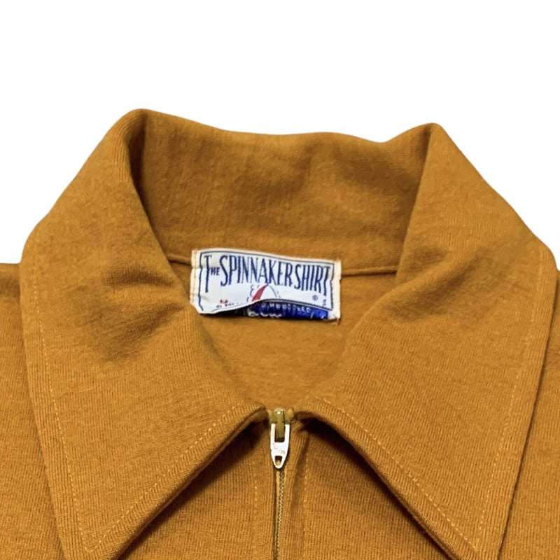 60's VINTAGE THE SPINNAKER SHIRT HALF ZIP | OLD