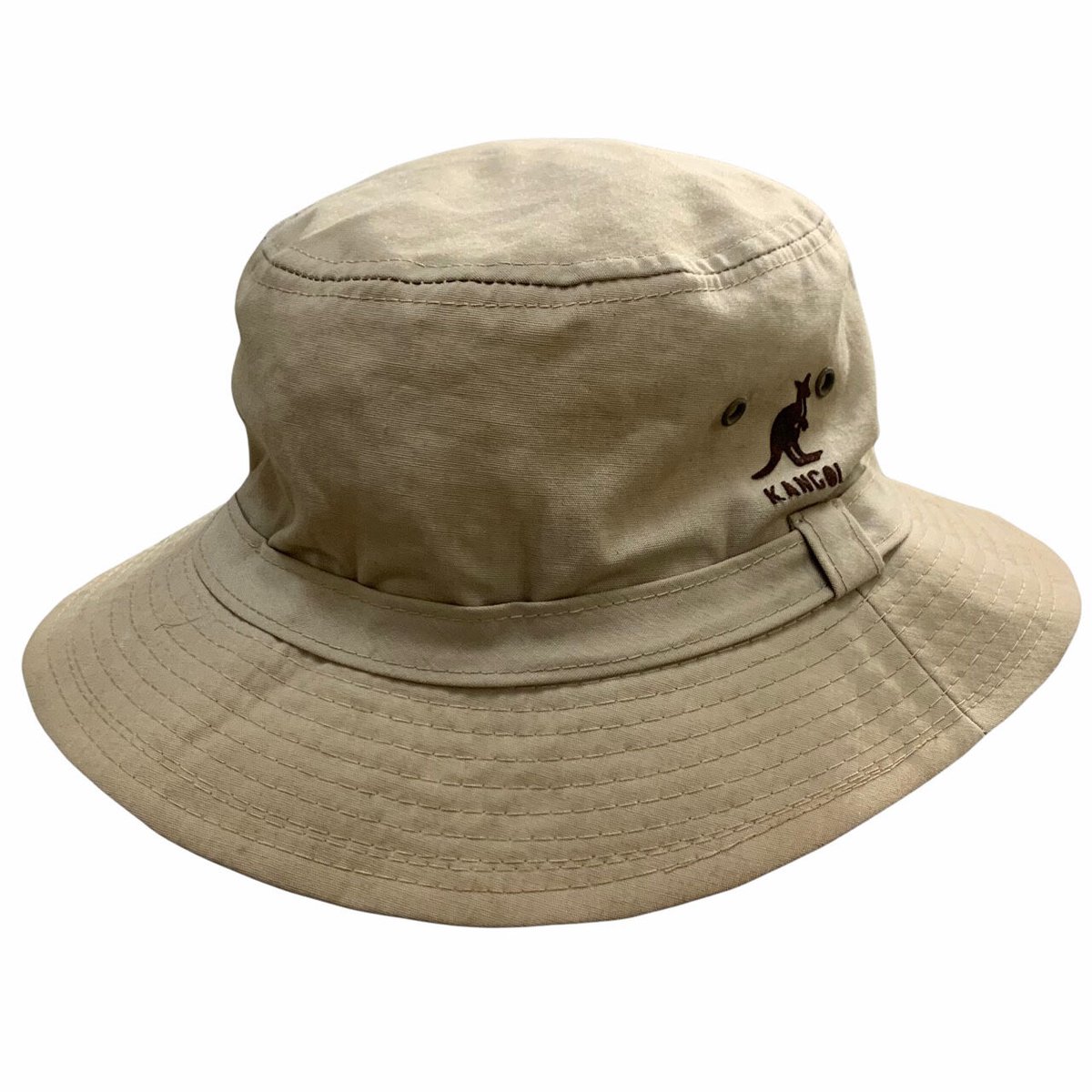 80sー90s USA製　KANGOL バケットハット　デットストック Kangol Bucket Hat Size Small White Bermuda Hip Hop 80s 90s