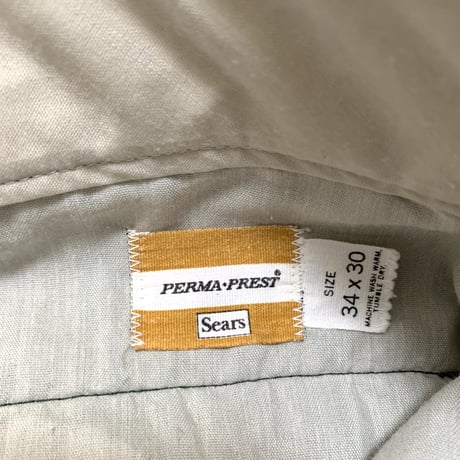 70's SEARS PERMA-PREST CORDUROY PANTS