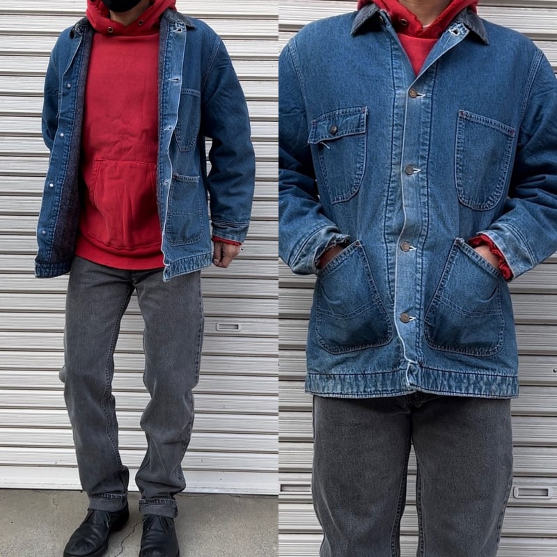 70's SEARS WORK OUTERWEAR DENIM COVERALL | OLD