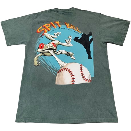 90's USA製 LIFE FORMS SPIT BALL T-SHIRT