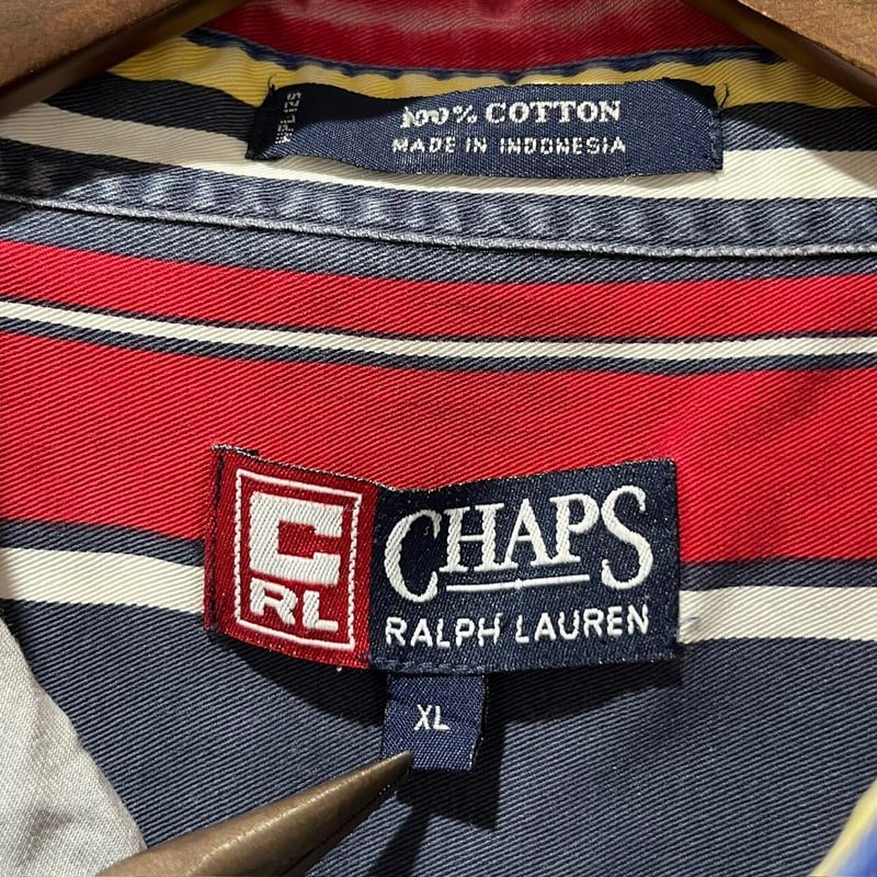 CHAPS RALPH LAUREN OLD STRIPE S/S SHIRT | OLD INN.