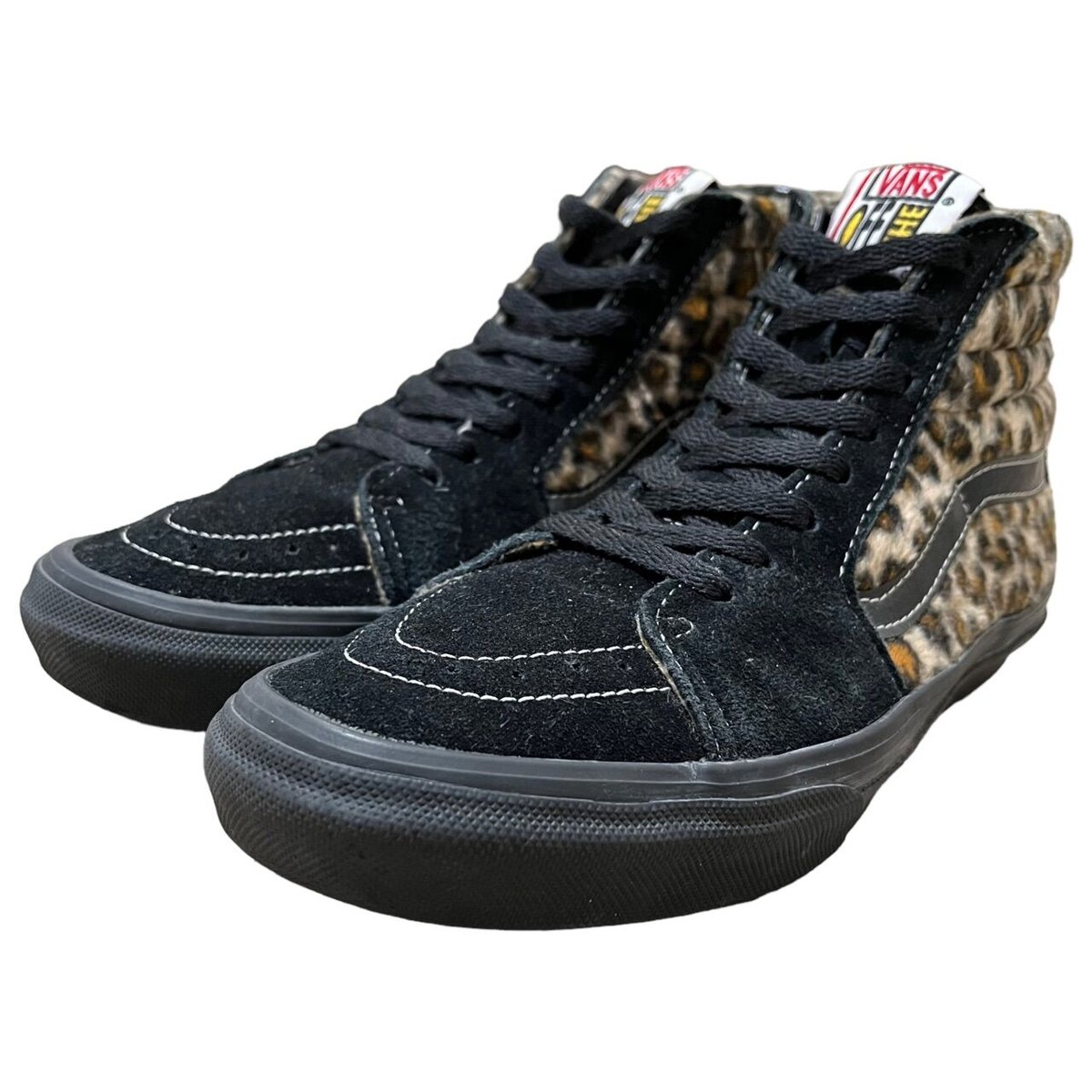 90-00's OLD VANS SK8 HI LEOPARD SNEAKER | OLD INN. 90-00's OLD VANS SK8 HI LEOPARD SNEAKER | OLD INN.