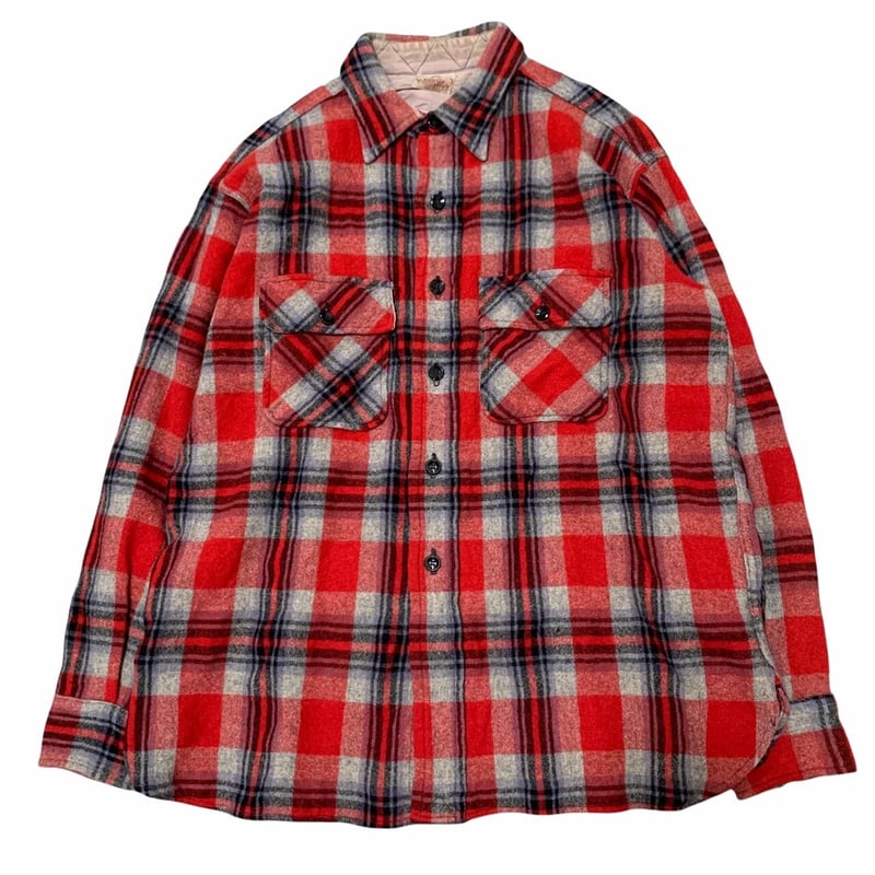 50-60's VINTAGE ROOMY RICHARD WOOL SHIRT | OLD