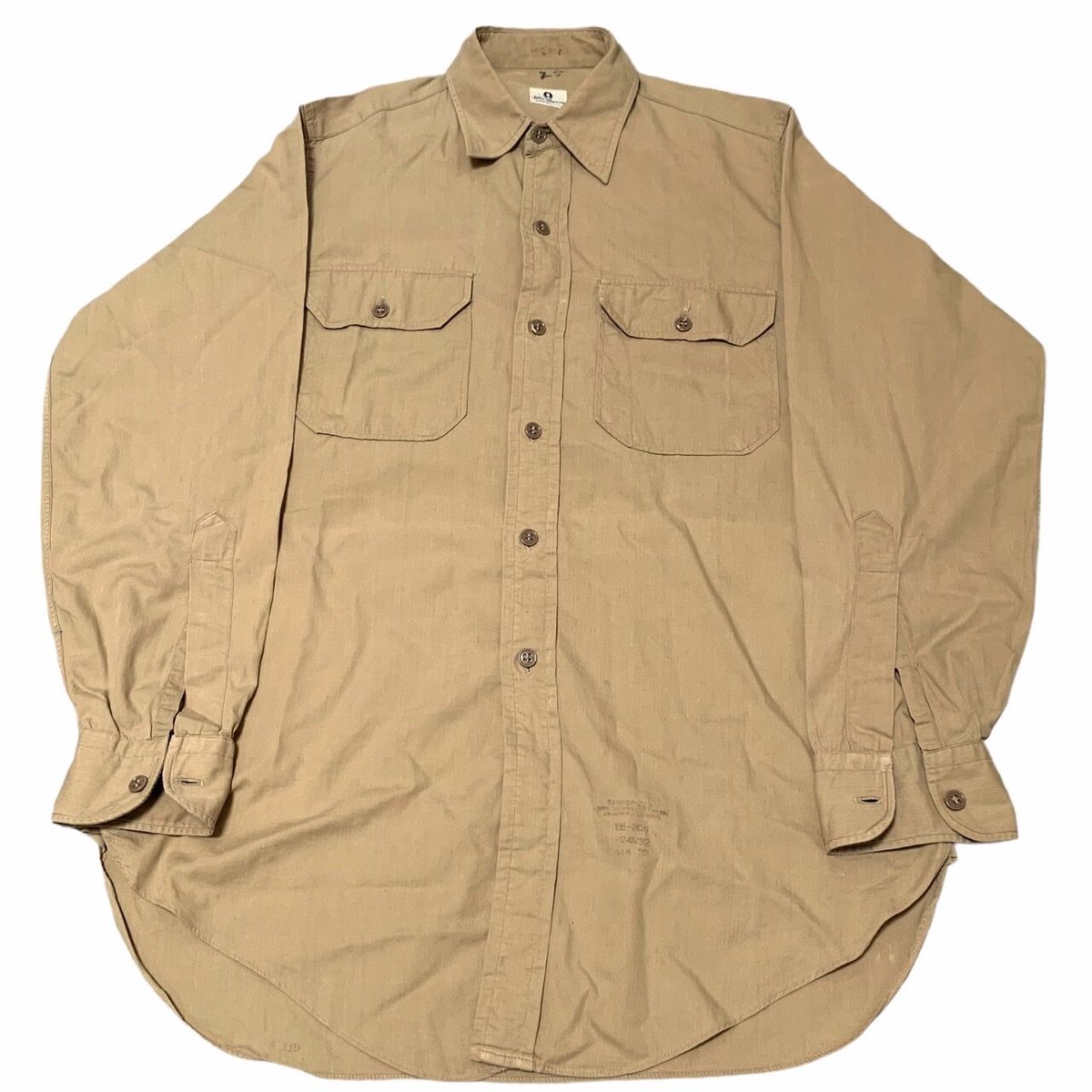 40's VINTAGE VAN HEUSEN MILITARY SHIRT | OLD INN.