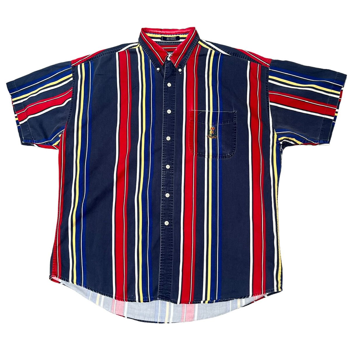 CHAPS RALPH LAUREN OLD STRIPE S/S SHIRT | OLD INN.