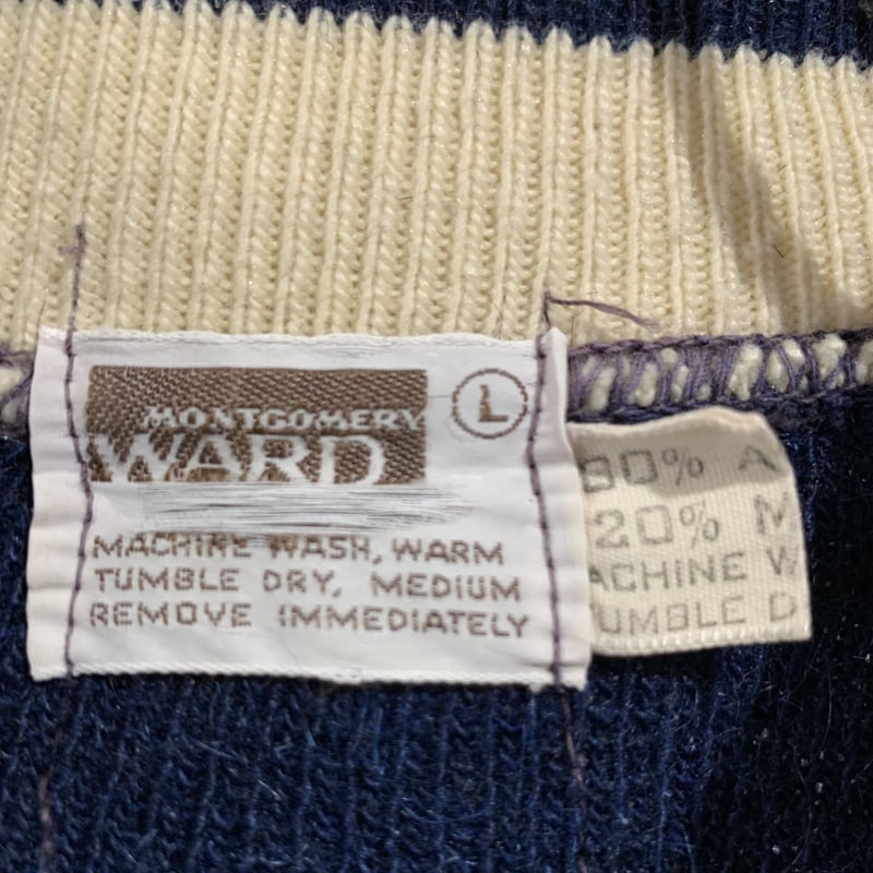60-70's MONTGOMERY WARD MOHAIR | OLD INN.