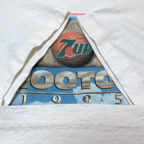 90's VINTAGE USA製 7UP SHOOT OUT 1995 T-SHIRT