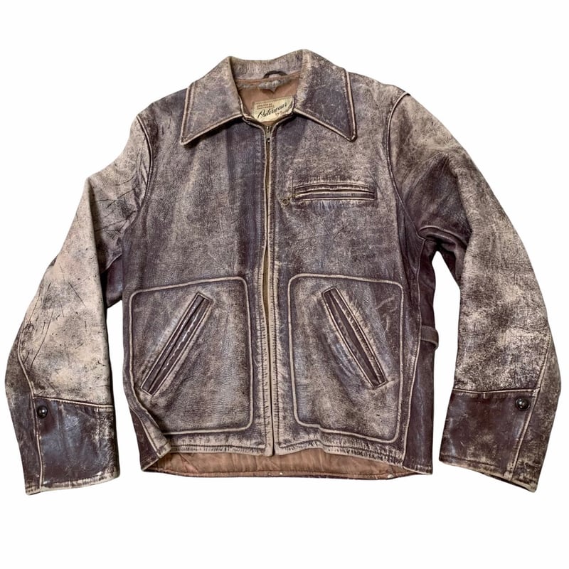 50's VINTAGE HERCULES LEATHER JACKET | OLD INN. 50's VINTAGE HERCULES LEATHER JACKET | OLD INN.