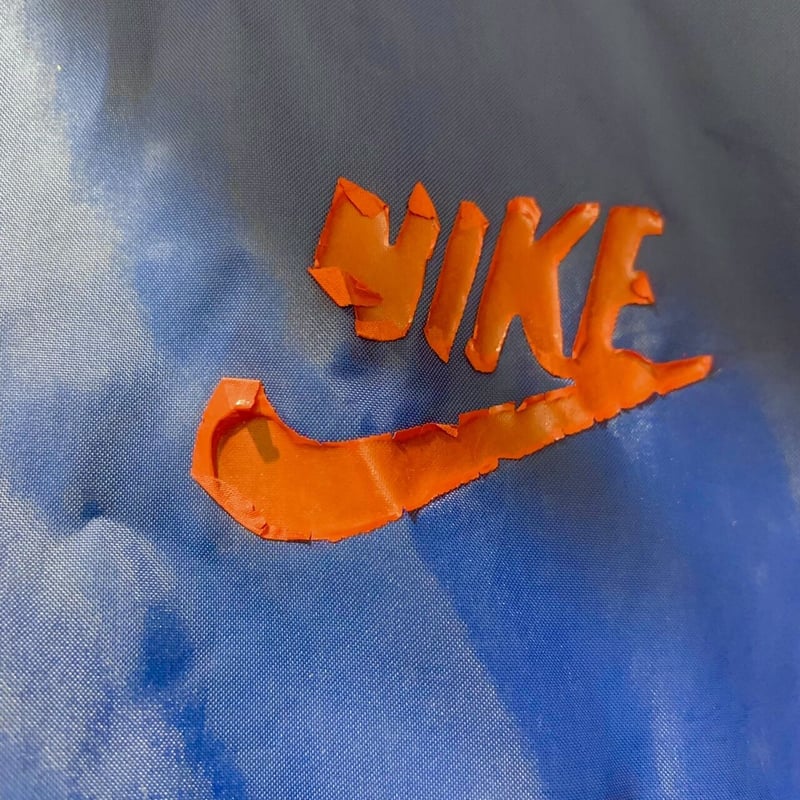 70's VINTAGE NIKE NYLON JACKET HALF ZIP | OLD INN.