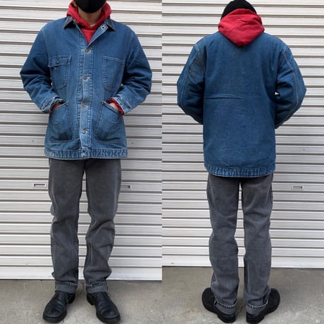 70's SEARS WORK OUTERWEAR DENIM COVERALL