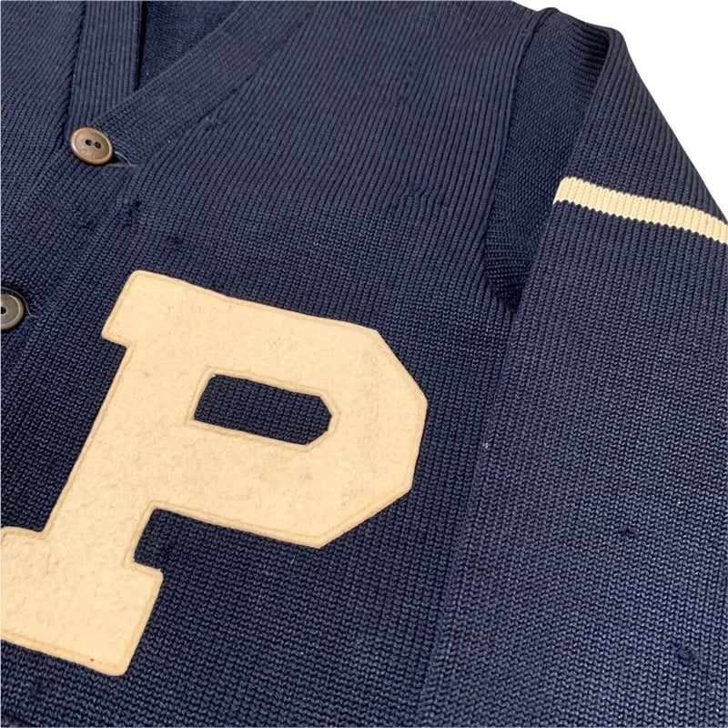 50's VINTAGE WIL WITE LETTERED CARDIGAN | OLD INN.