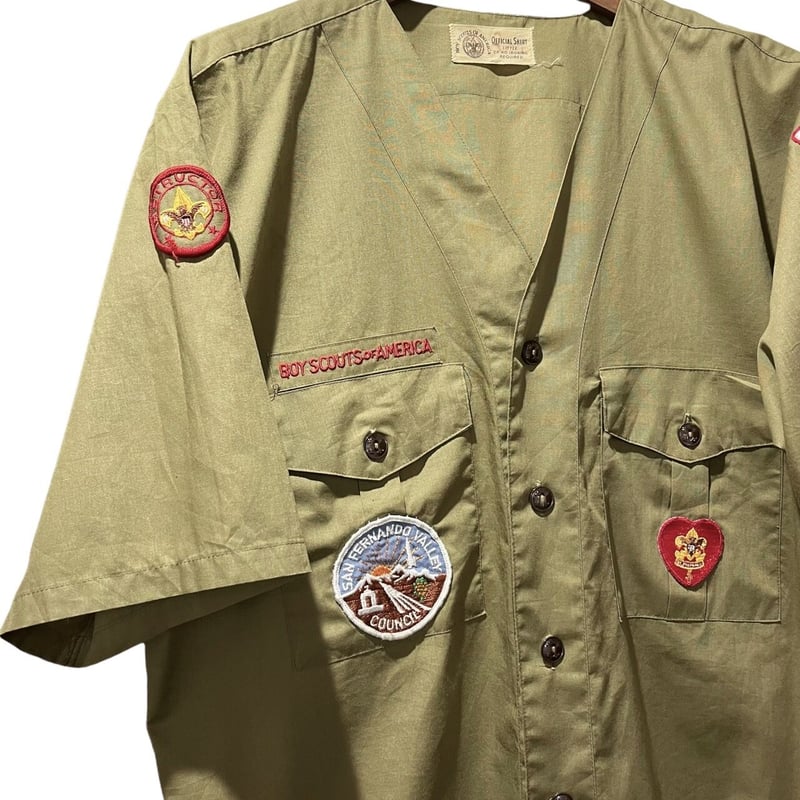 70's BOY SCOUTS OF AMERICA BSA S/S SHIRT | OLD