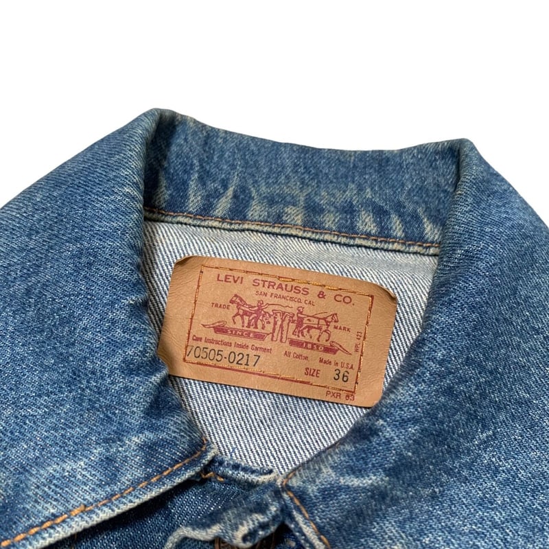 90's USA製 LEVI'S 70505-0217 DENIM JACKET | OLD
