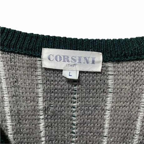 OLD CORSINI ITALY SOLID KNIT SWEATER