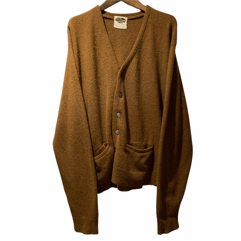60's VINTAGE WELGRUME KNIT CARDIGAN | OLD INN.