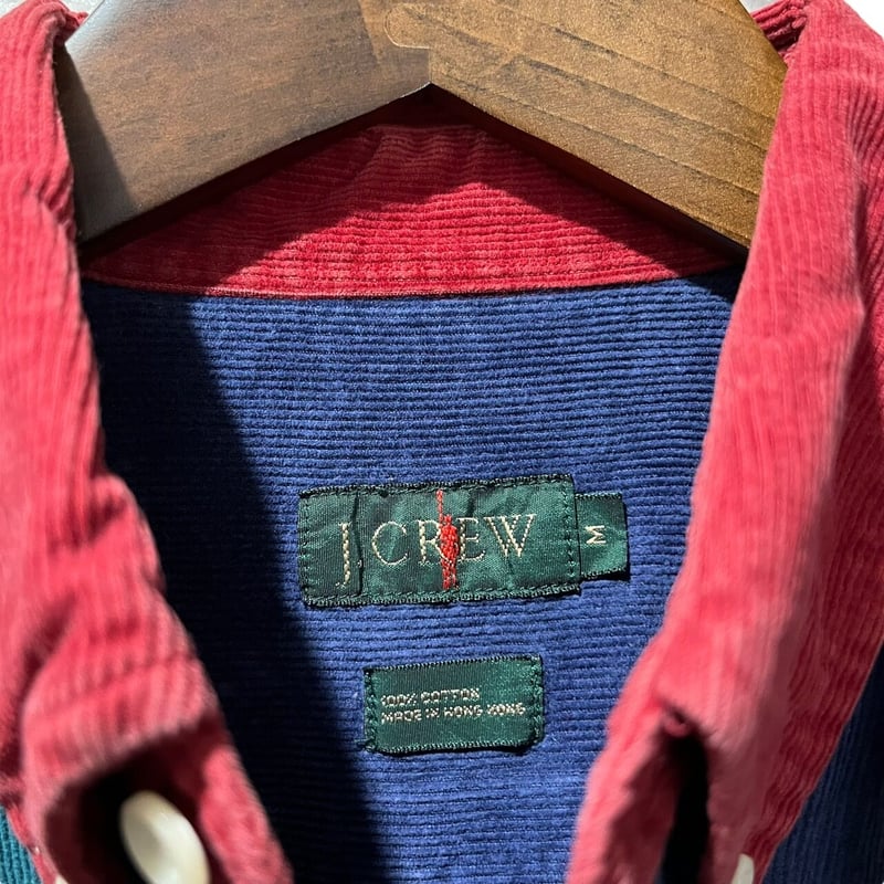 90's 香港製 J.CREW CRAZY PATTERNED B.D.SHIRT | OLD
