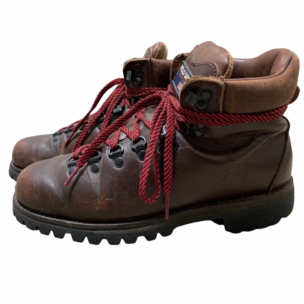 90's POLO SPORT RALPH LAUREN LEATHER BOOTS | OL