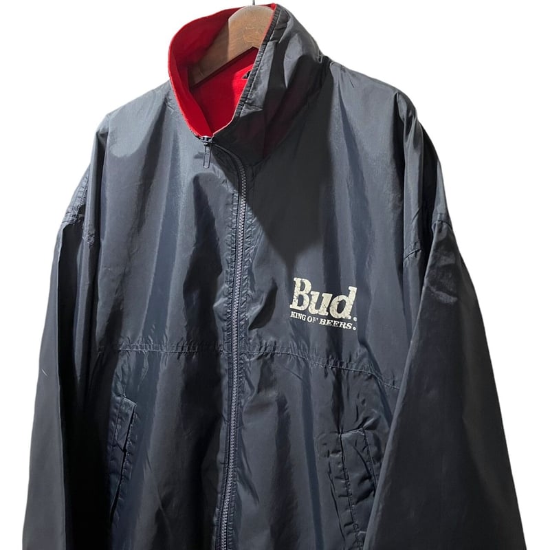 90's OLD BUDWEISER NYLON JACKET | OLD INN. 90's OLD BUDWEISER NYLON JACKET | OLD INN.