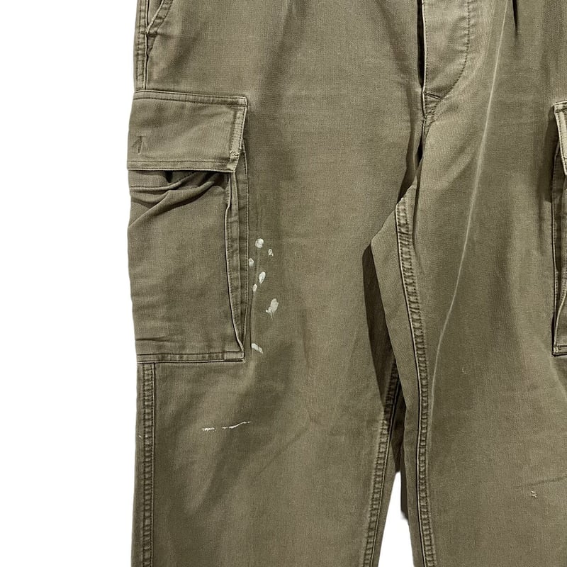 80's GERMAN MILITARY MOLESKIN CARGO PANTS | OLD