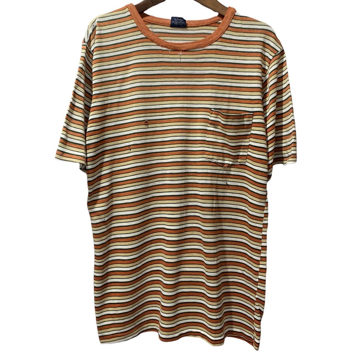 70's VINTAGE BORDER T-SHIRT | OLD INN.