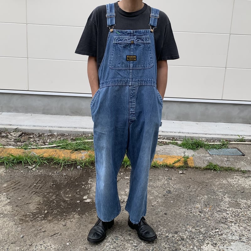 60-70's VINTAGE WASHINGTON DEE CEE DENIM OVERAL 60-70's VINTAGE WASHINGTON DEE CEE DENIM OVERAL