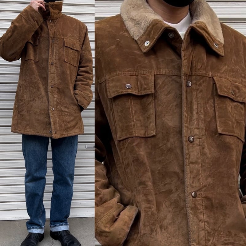 70's VINTAGE JC PENNEY SUEDE JACKET | OLD INN.