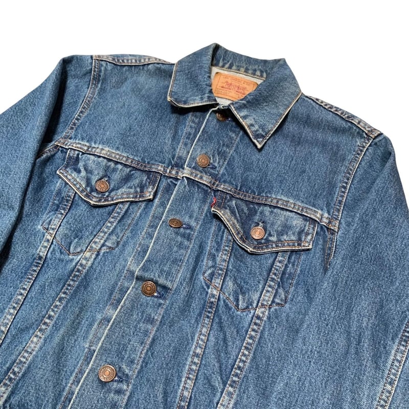 LEVI'S　70505-0217　デニムジャケット　米国製　 90s 古着 70s USA製 Levi's 70505-0217 4th 濃紺 インディゴ デニム