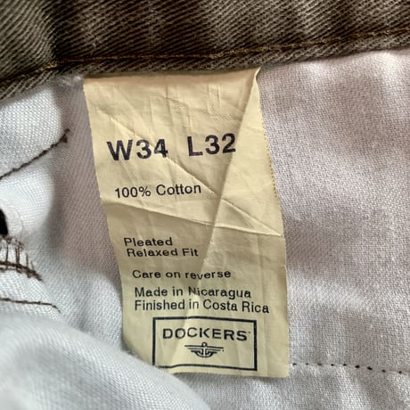 DOCKERS TACK TROUSERS