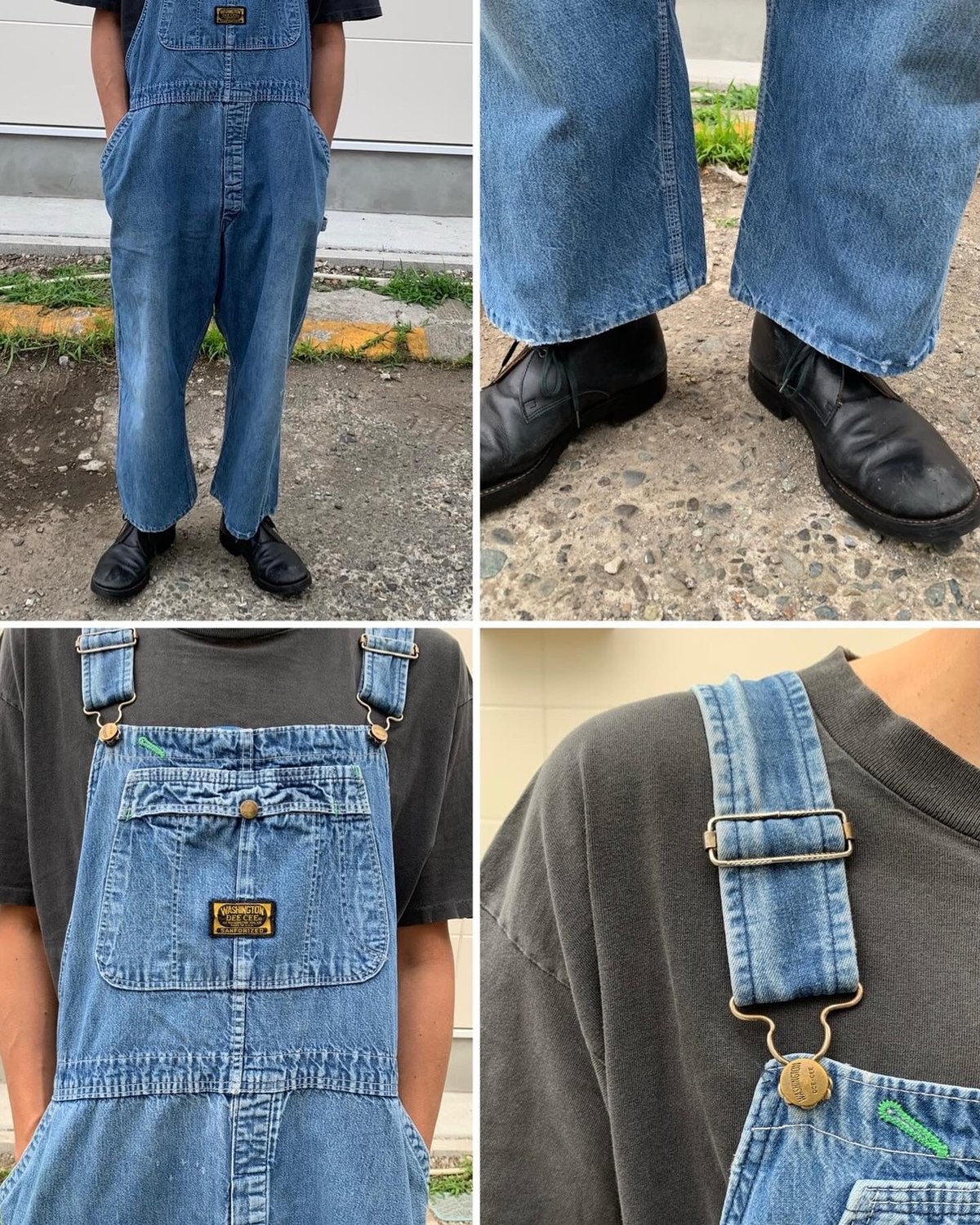 60-70's VINTAGE WASHINGTON DEE CEE DENIM OVERAL