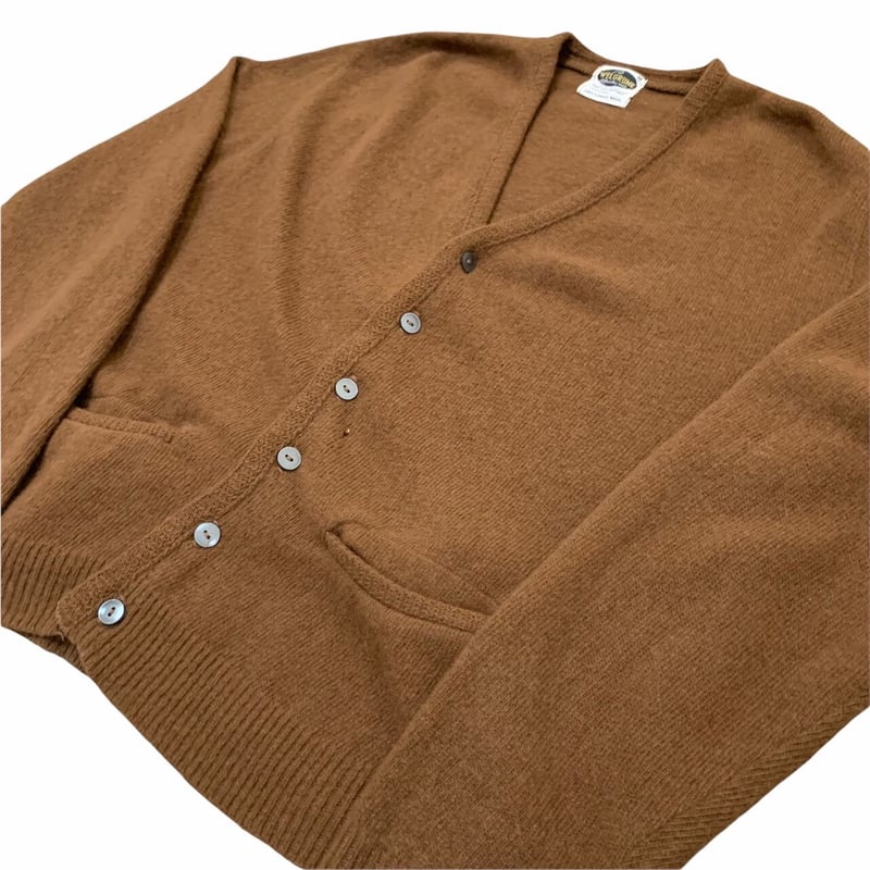 60's VINTAGE WELGRUME KNIT CARDIGAN | OLD INN.