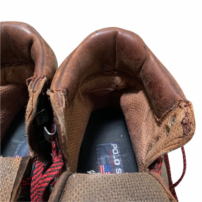 90's POLO SPORT RALPH LAUREN LEATHER BOOTS | OL