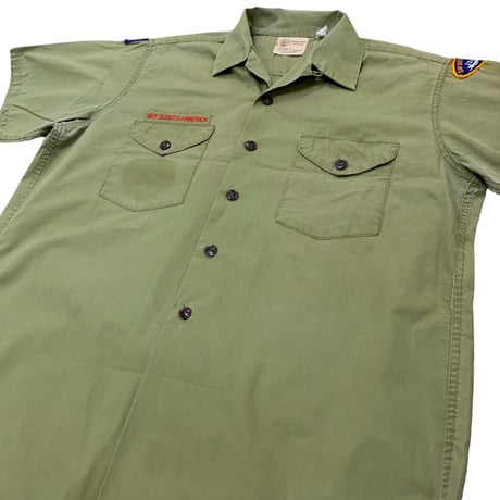60's VINTAGE BOYSCOUTS OF AMERICA S/S SHIRT