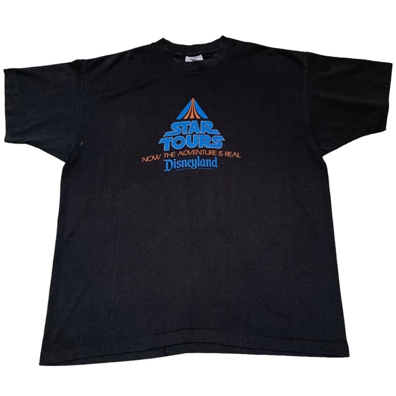 86 VINTAGE USA製 DISNEY STAR TOURS T-SHIRT | OL