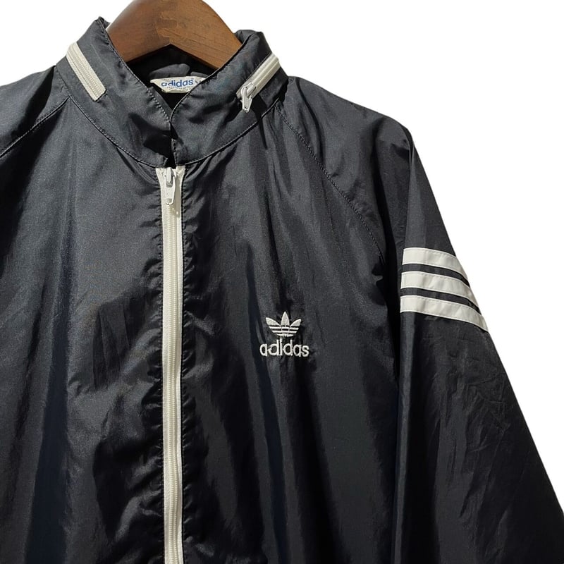 80'S vintage adidasアディダス ナイロンサテン ジャンパー adidas(アディダス) / 80s/ナイロンジャケット/XL/パープル/台湾