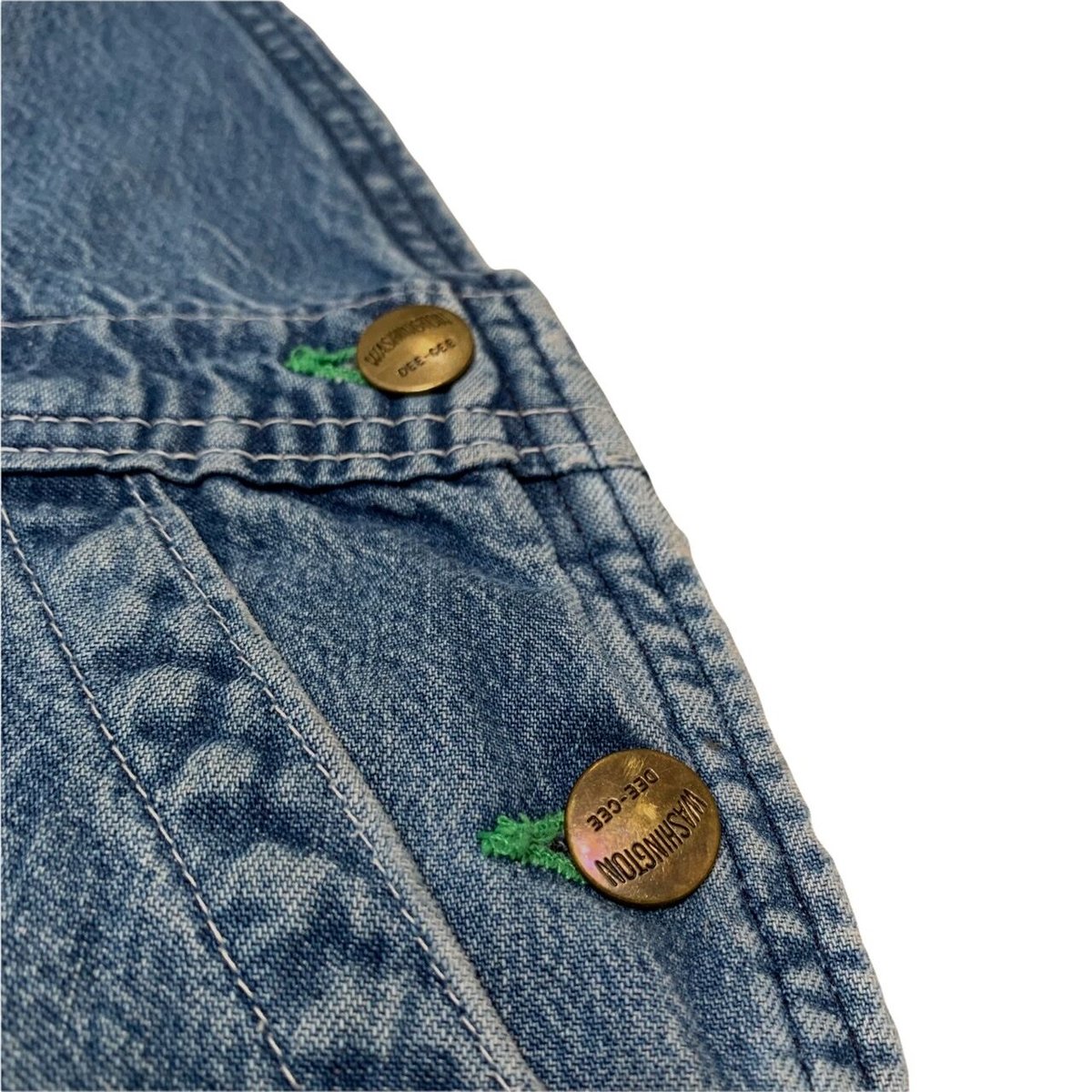 60-70's VINTAGE WASHINGTON DEE CEE DENIM OVERAL 60-70's VINTAGE WASHINGTON DEE CEE DENIM OVERAL