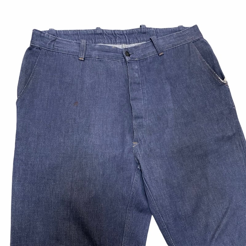 60's EURO VINTAGE WORK DENIM PANTS | OLD INN.