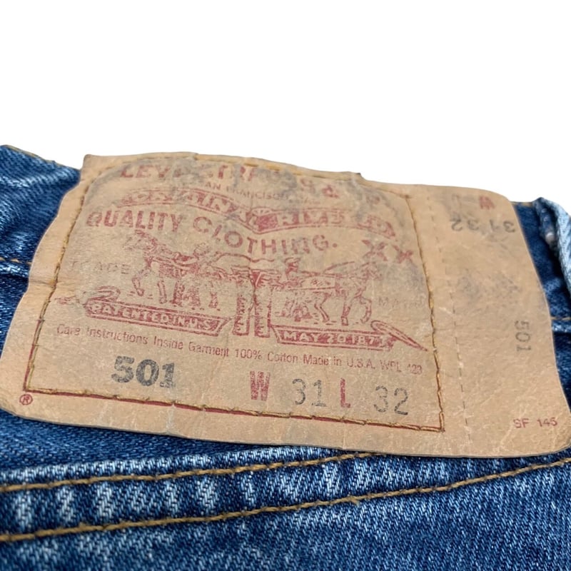 Levi’s 501 00s Sサイズ 00 USA製 LEVI'S 501 DENIM PANTS | OLD INN.