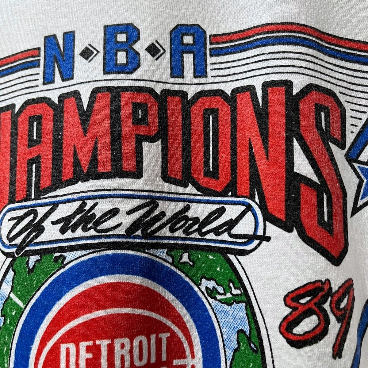 80-90's VINTAGE USA製 NBA DETROIT PISTONS T-SHIR 80-90's VINTAGE USA製 NBA DETROIT PISTONS T-SHIR