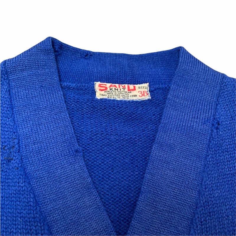 50's SAND KNIT CARDIGAN | OLD INN.