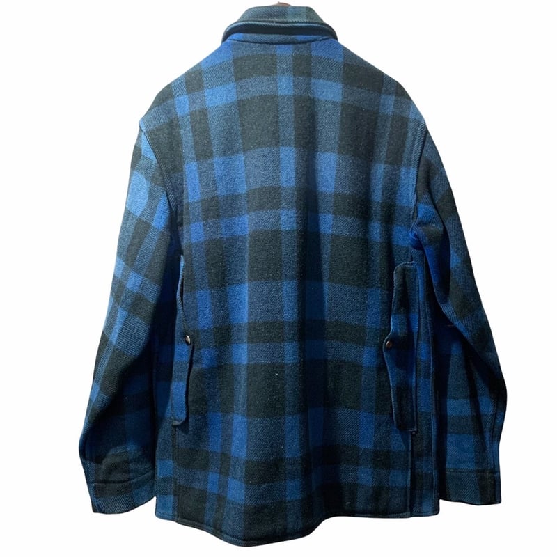 40's VINTAGE BLACK BEAR WOOL JACKET | OLD INN.