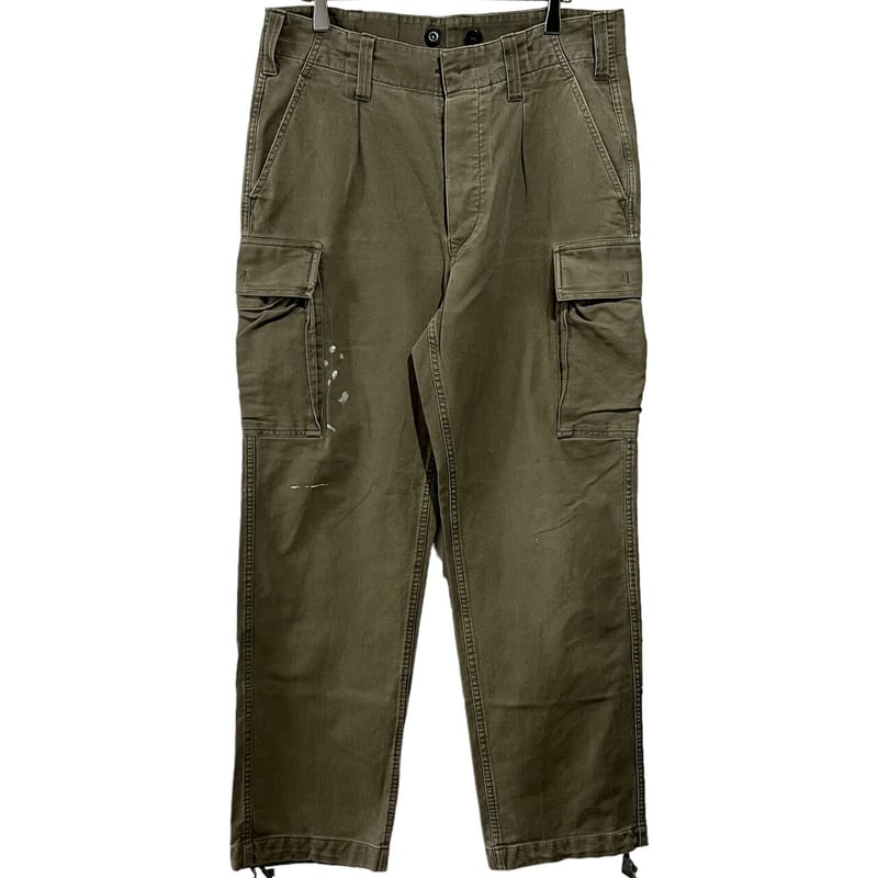 80's GERMAN MILITARY MOLESKIN CARGO PANTS | OLD...