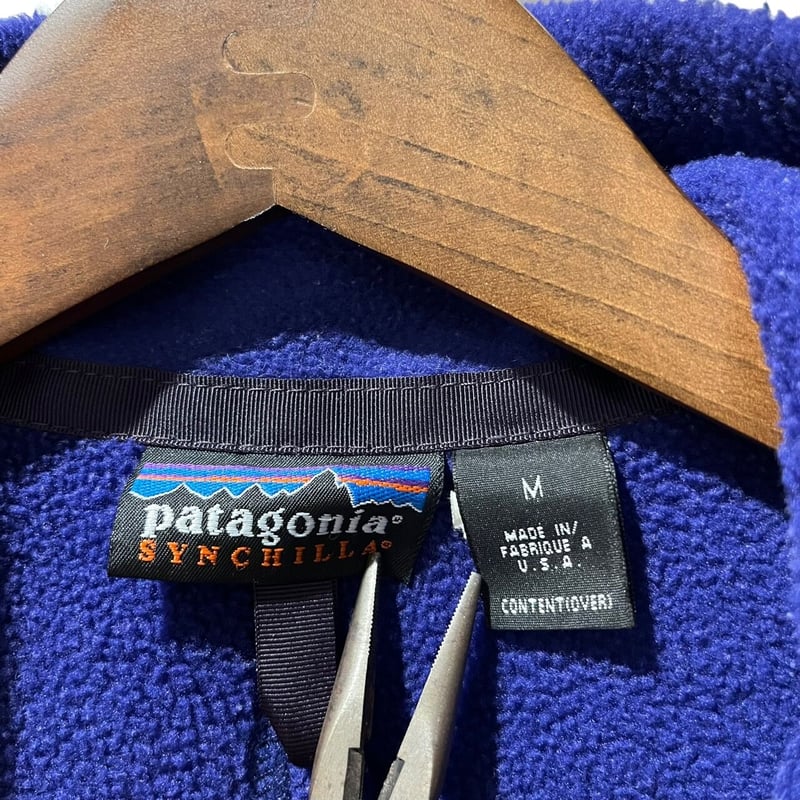 USA製 PATAGONIA SYNCHILLA FLEECE JACKET | OLD INN