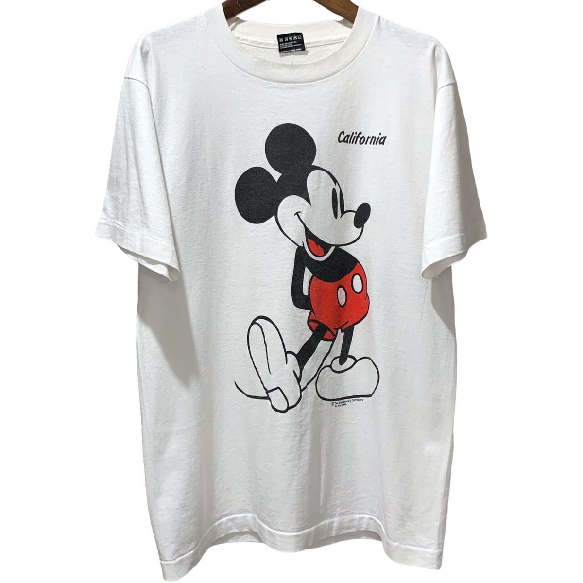 90's VINTAGE USA製 DISNEY MICKEY MOUSE T-SHIRT |...