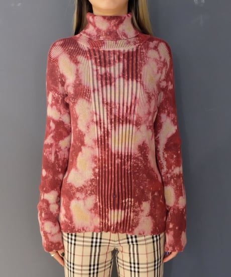 Vintage   Bleach Turtle Knit  2