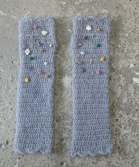 Labyrins Mohair Knit Glove 8