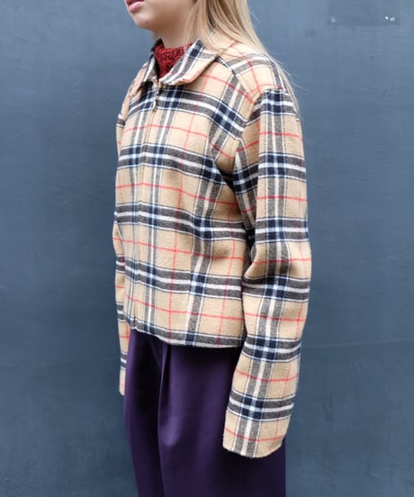 Vintage   Check Jacket