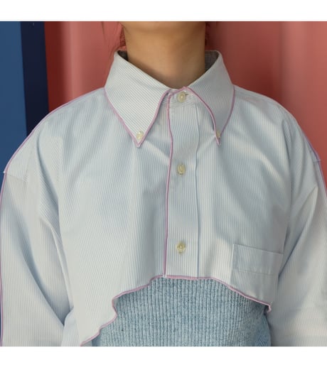Remake   Line Short Shirt