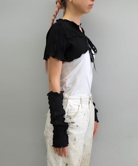 Remake Frill line Arm Tops